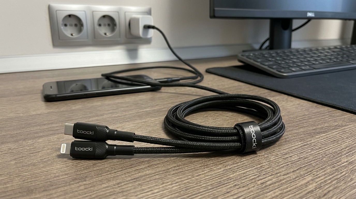 Стоит на рабочем столе для iPad — пашет без нареканий с лета. Фото.