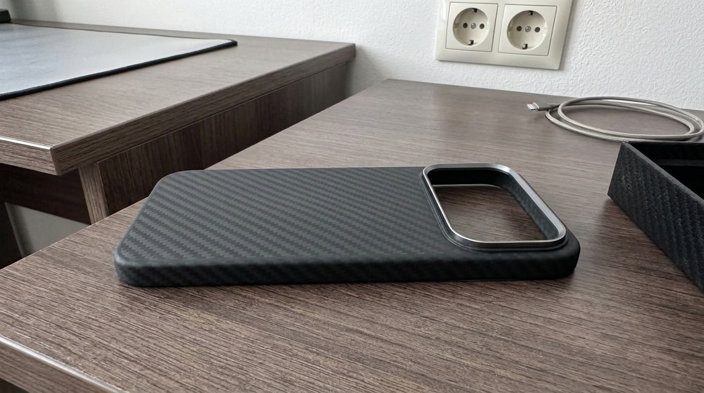 Четыре месяца — ни потёртости, ни отслоения, MagSafe держит намертво. Фото.