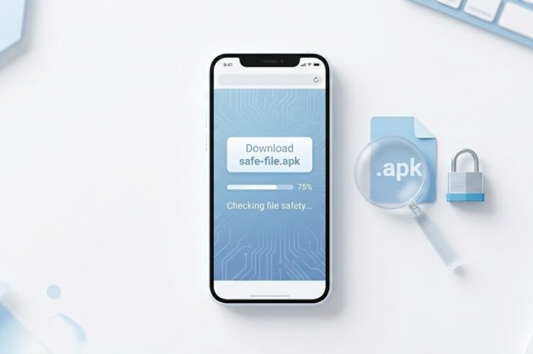 Скачвать APK из надежных магазинов — первый шаг к безопасности. Фото.