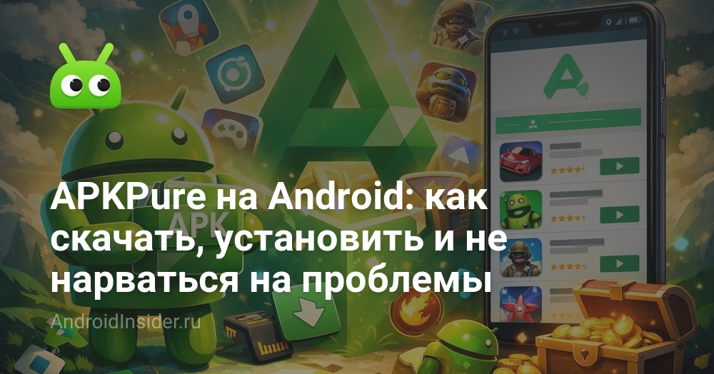 APKPure на Android: как скачать, установить и не нарваться на проблемы