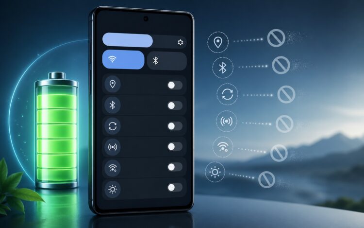 Отключаем функции, которые делают батарее смартфона только хуже. Фото.