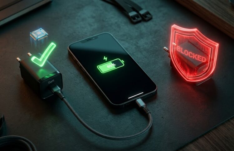 Оригинальная или сторонняя зарядка. Как она определяется и почему падает мощность. Оригинальная или сторонняя зарядка. Как она определяется и почему падает мощность. Фото.