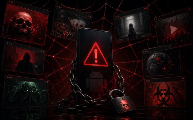 В интернете полно вредоносных сайтов. Фото.