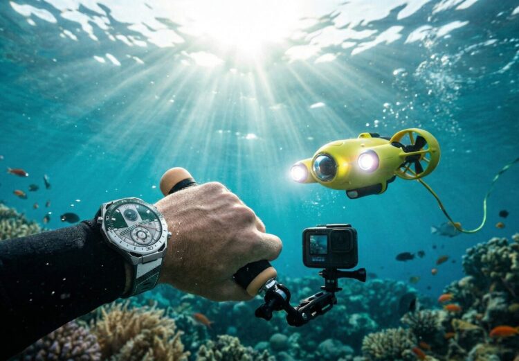 Гаджеты, для дайвинга и отдыха у воды. Что взять с собой в отпуск. Фото.