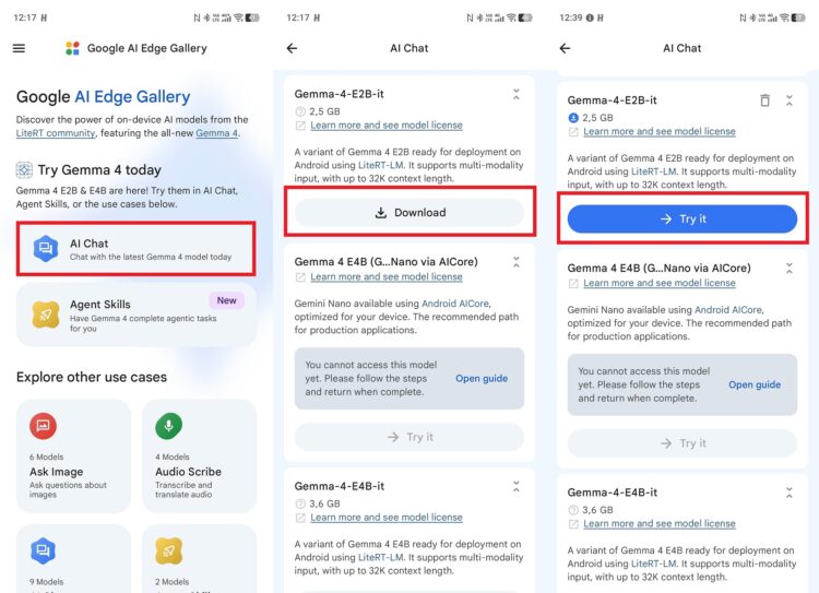 Сначала нужно загрузить языковую модель. Фото.