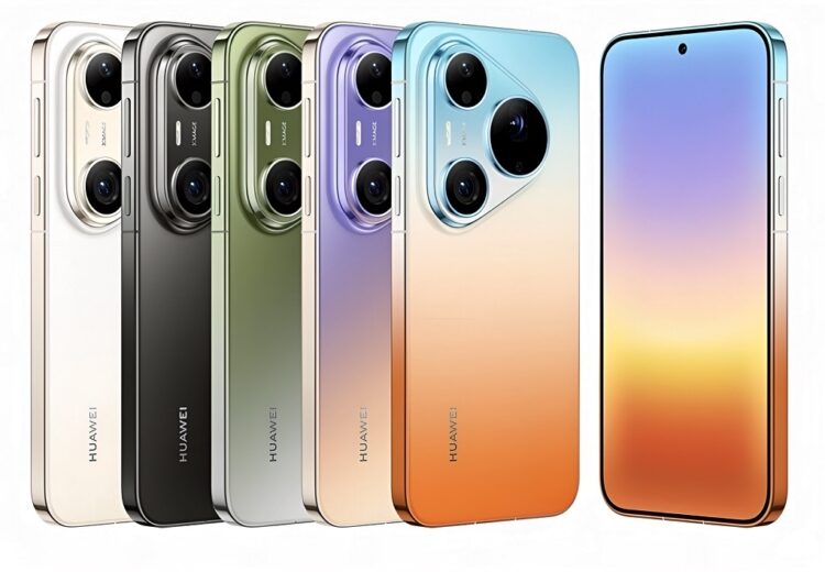 Смелые расцветки новых смартфонов. Изображение: HUAWEI. Фото.