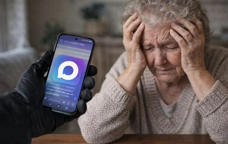 А вот мошенники действительно взламывают MAX. Фото.