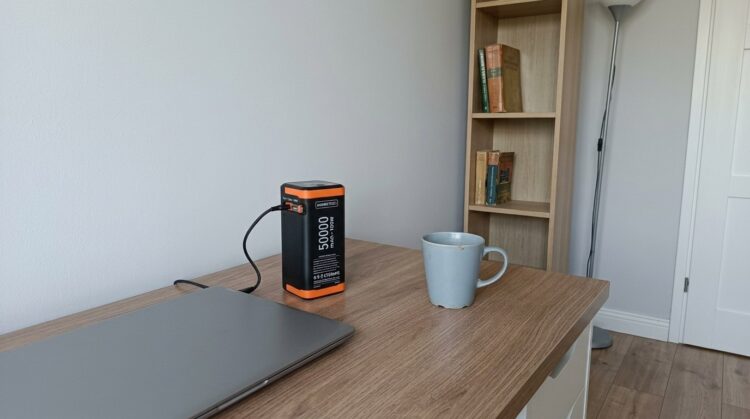 Надеюсь, этот повербанк прослужит долго. Фото.