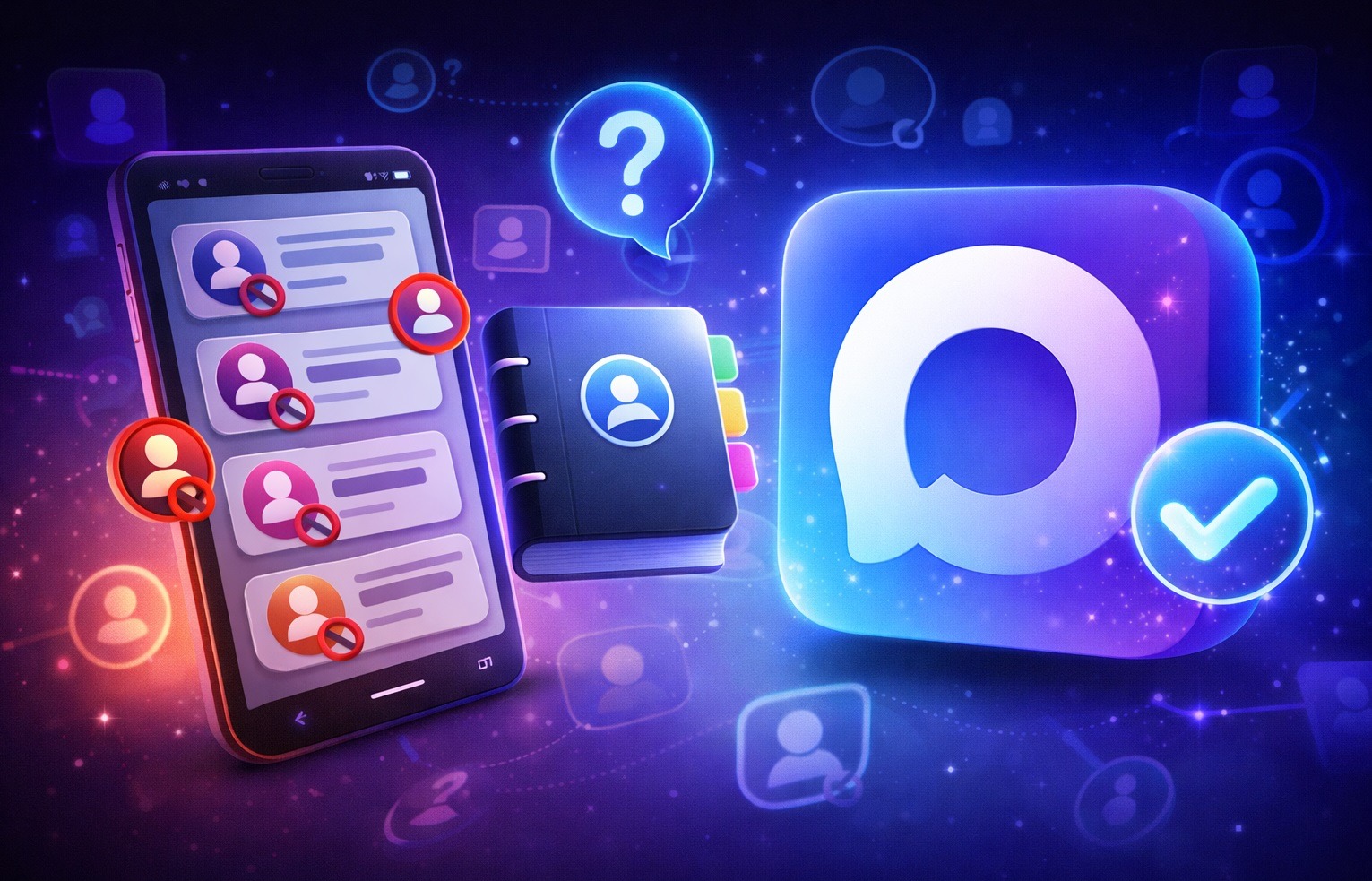 Разбираем проблему отображения контактов в MAX. Фото.