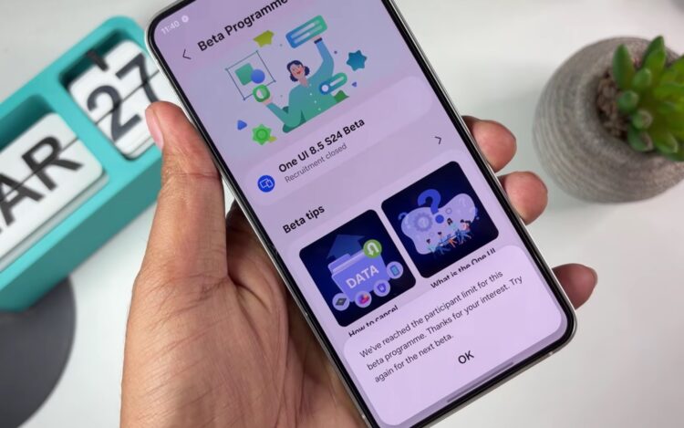 Вся информация о бета-версии One UI 8.5. Изображение: Jossa’s World. Фото.