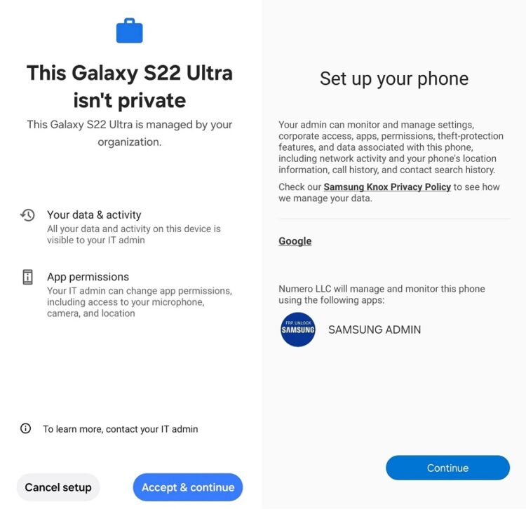 Такое сообщение видят пострадавшие. Фото.