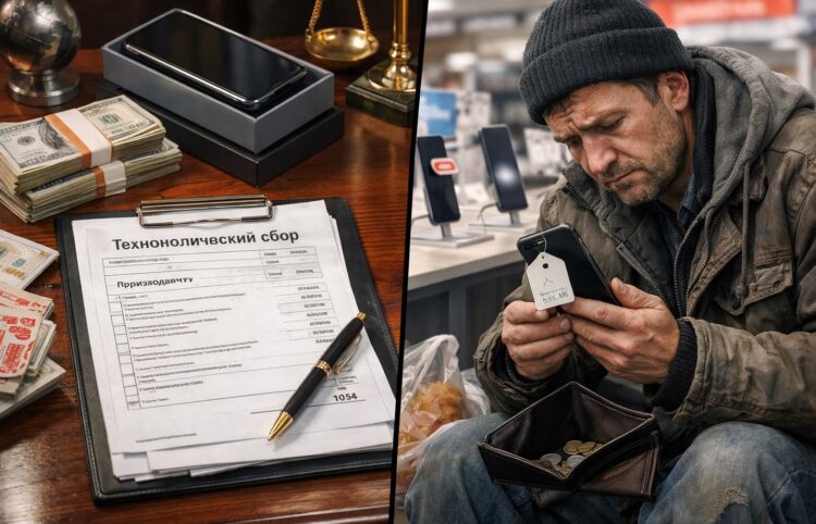 Будьте готовы оплатить технологический сбор. Фото.