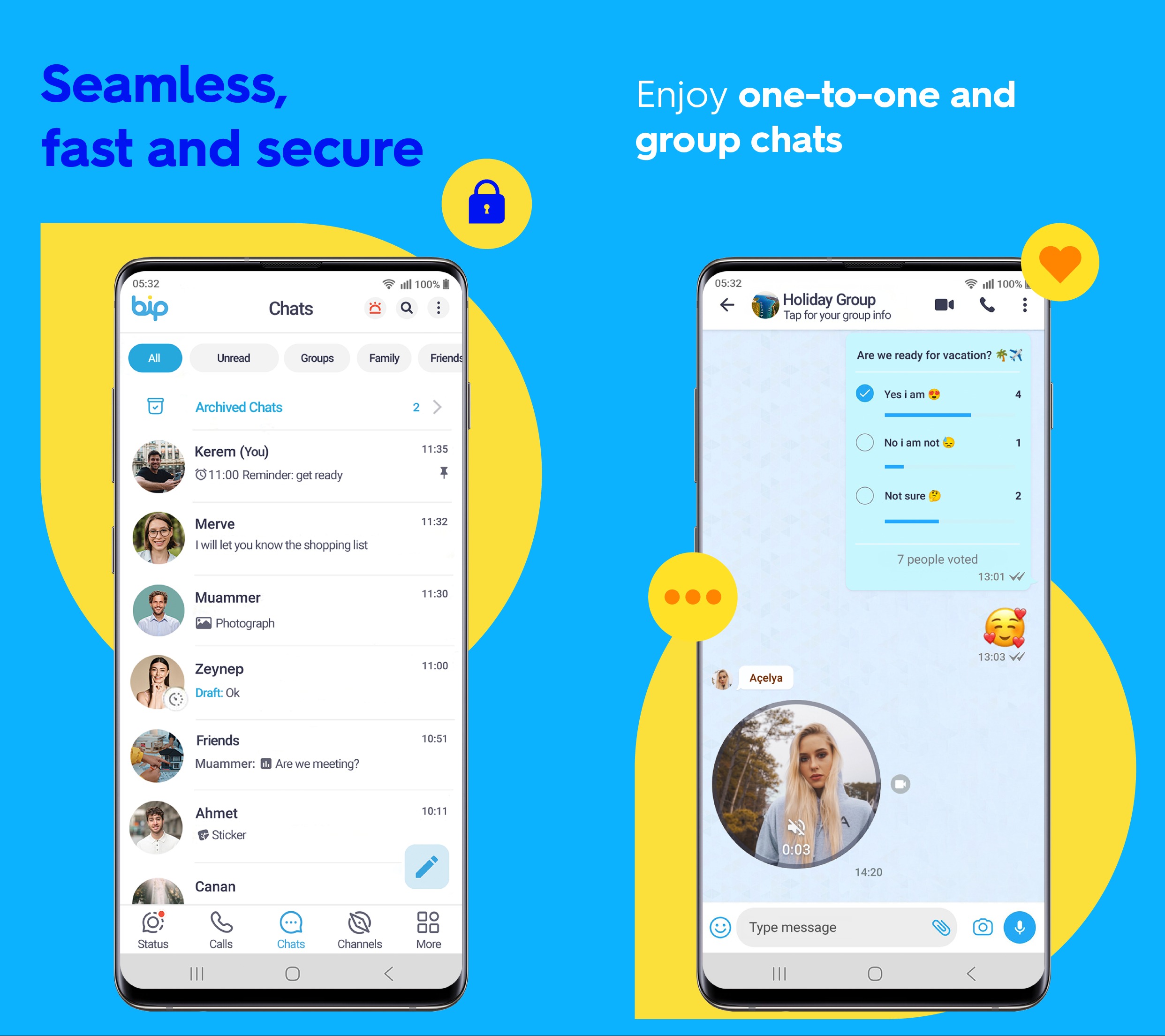 Аналог Telegram из Турции. Фото.
