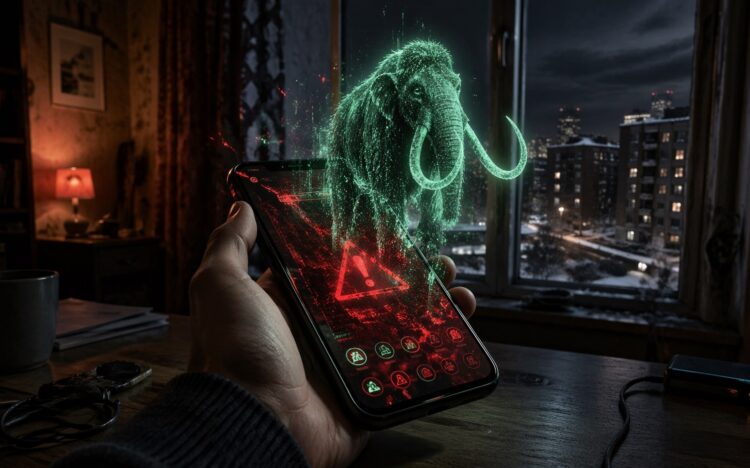 В России активно орудует вирус Мамонт. Фото.