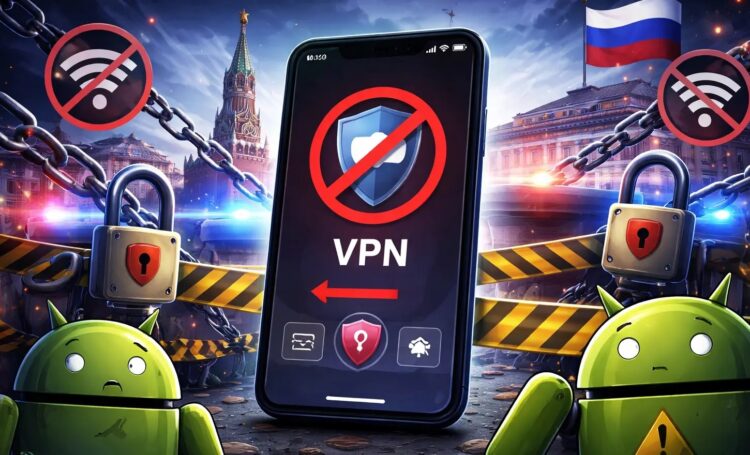 Работа VPN в России планомерно ограничивается. Фото.
