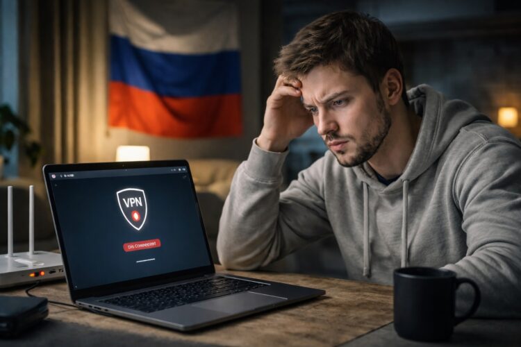 Полной блокировки пока нет, но VPN все равно не работает. Фото.