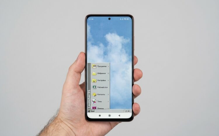 Windows 95 прямо на Android, прикиньте! Фото.