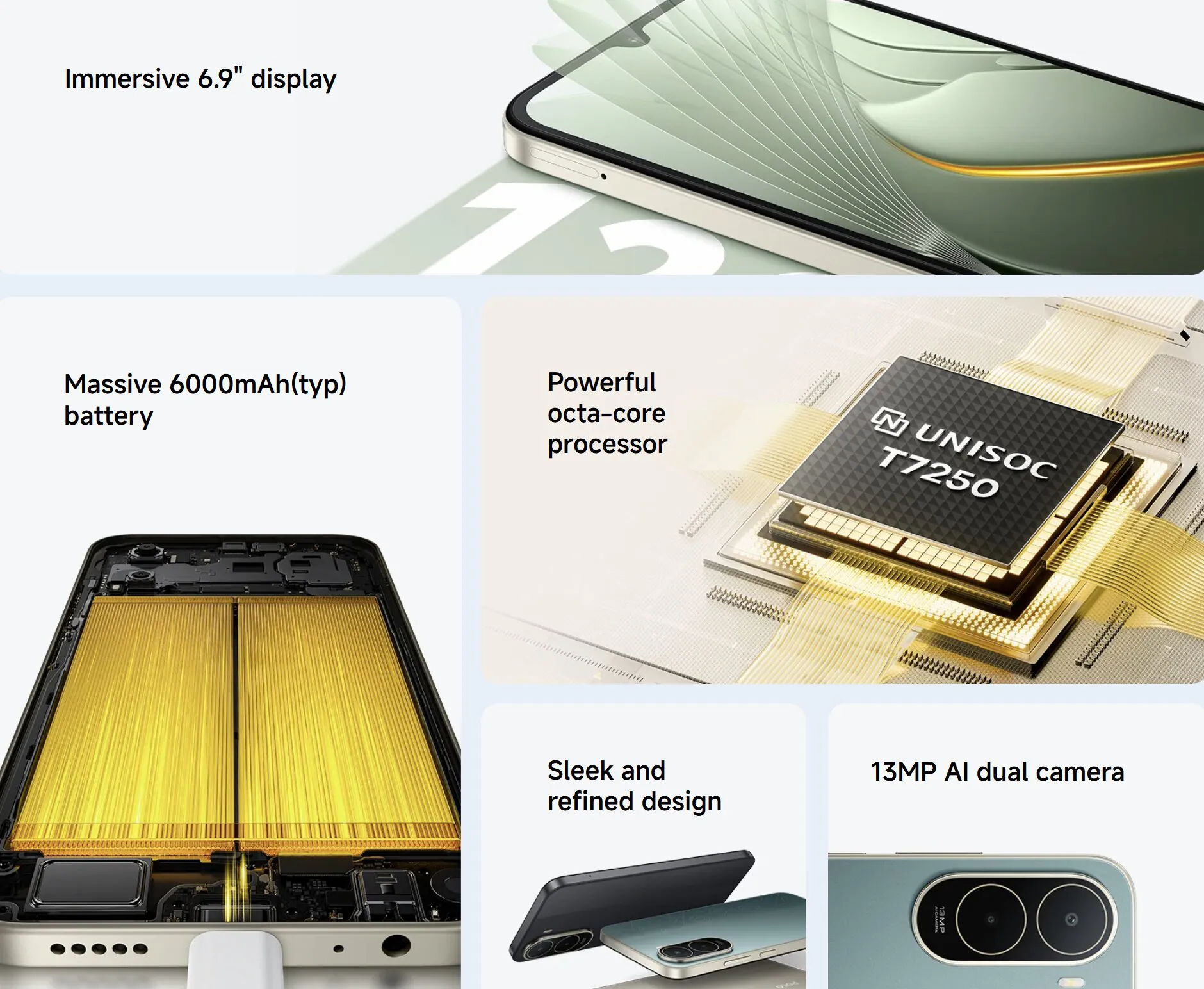 Три варианта памяти POCO C81 Pro — от 64 до 256 ГБ