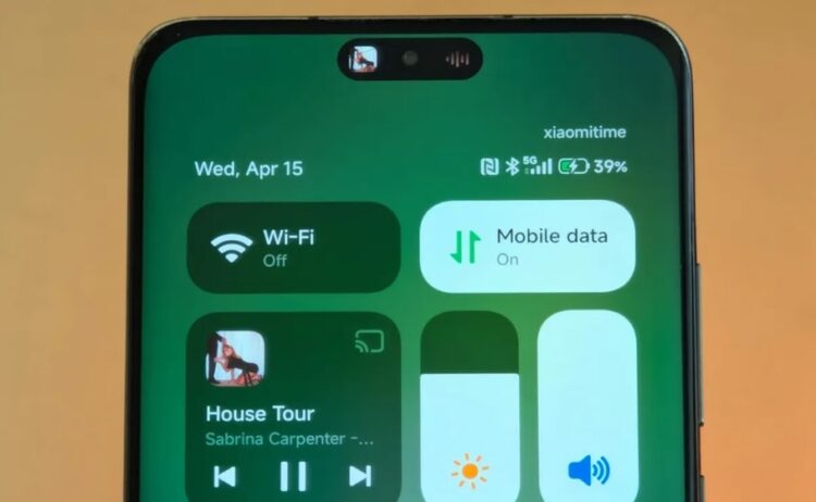 Во всем виноват интерфейс динамического острова. Изображение: ximitime.com. Фото.