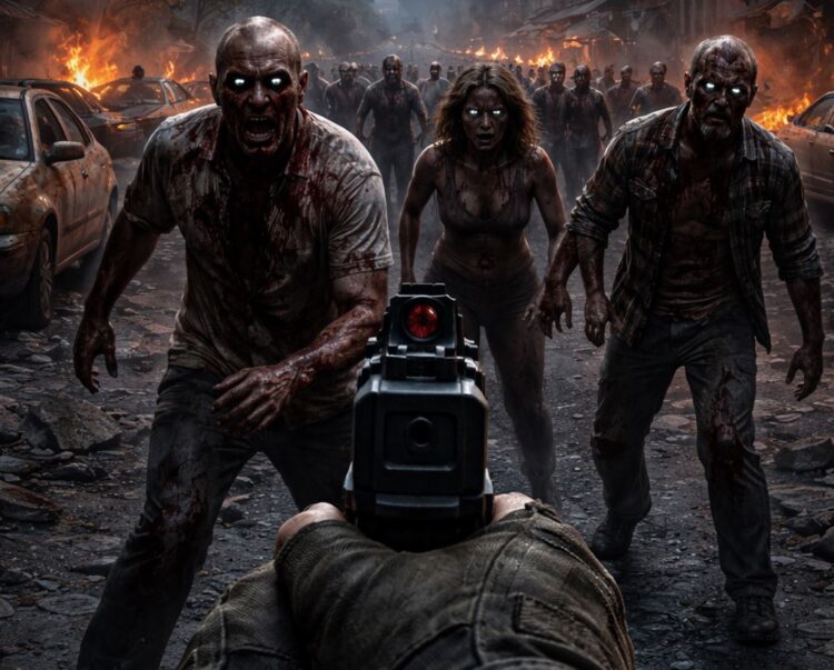 На этой неделе предлагаем победить зомби, не выпуская смартфон из рук. Фото.