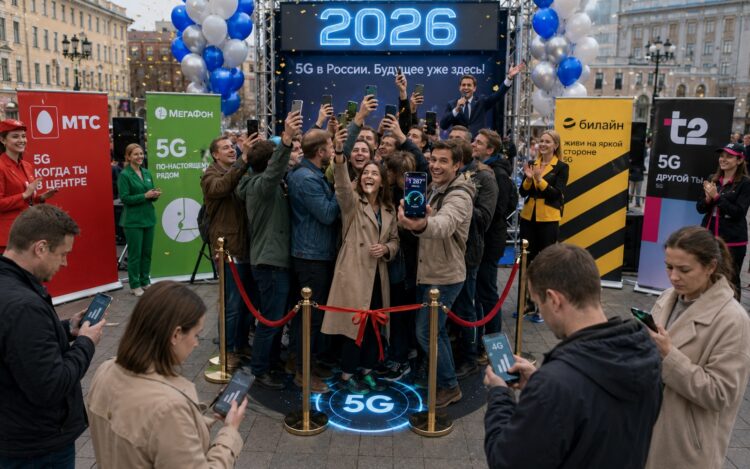 5G запускают в России летом 2026 года: где, когда и какие операторы. 5G запускают в России летом 2026 года: где, когда и какие операторы. Фото.