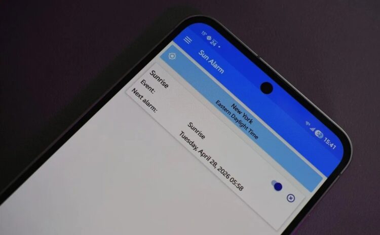Простой и лёгкий будильник на выходные. Изображение: androidauthority.com. Фото.