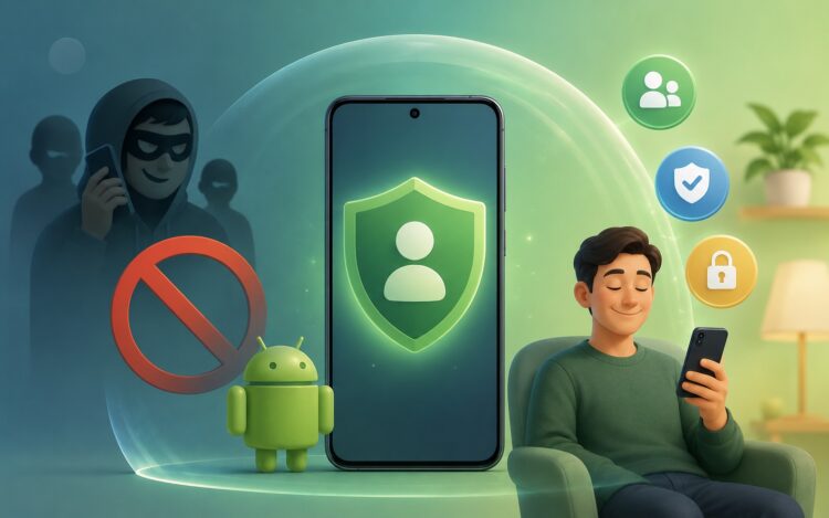 Теперь даже на Android можно чувствовать себя спокойно. Фото.