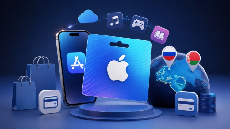 Как пополнить App Store в 2026 году: полный гайд по покупке Apple Gift Card из России и Беларуси. Фото.