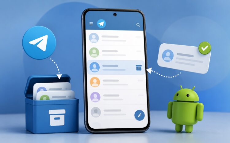 Разбираемся с архивом в Telegram. Фото.
