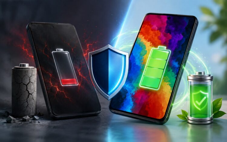 Включите защиту аккумулятора как можно скорее на своём Samsung. Фото.