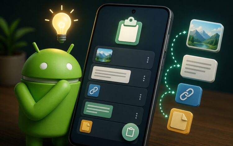 Всё, что нужно знать про буфер обмена Android. Фото.