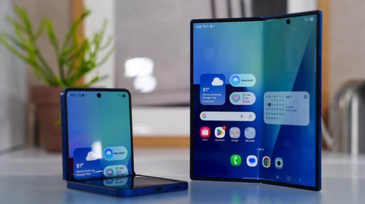 Отличия между двумя складными смартфонами Samsung существенная. Фото.