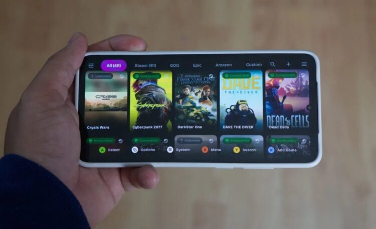 Обзор эмулятора для запуска ПК-игр на Android. Изображение: androidauthority.com. Фото.