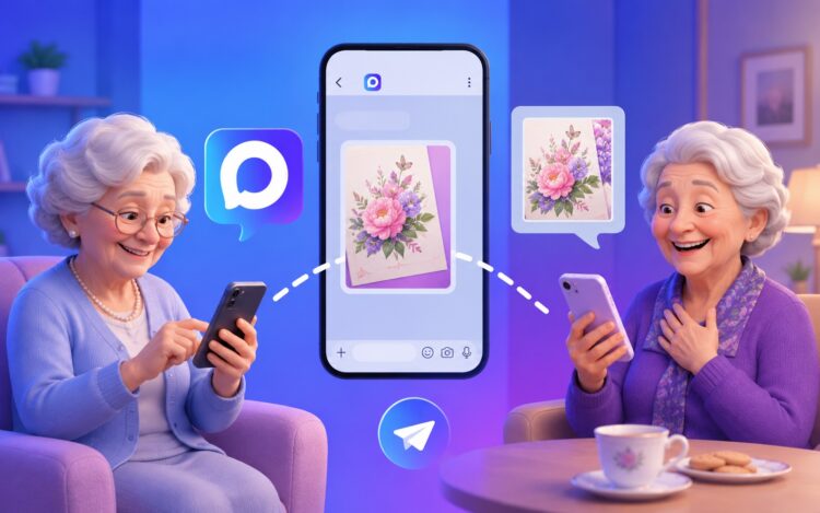 Как сделать и отправить открытку в MAX — инструкция для Android. Фото.