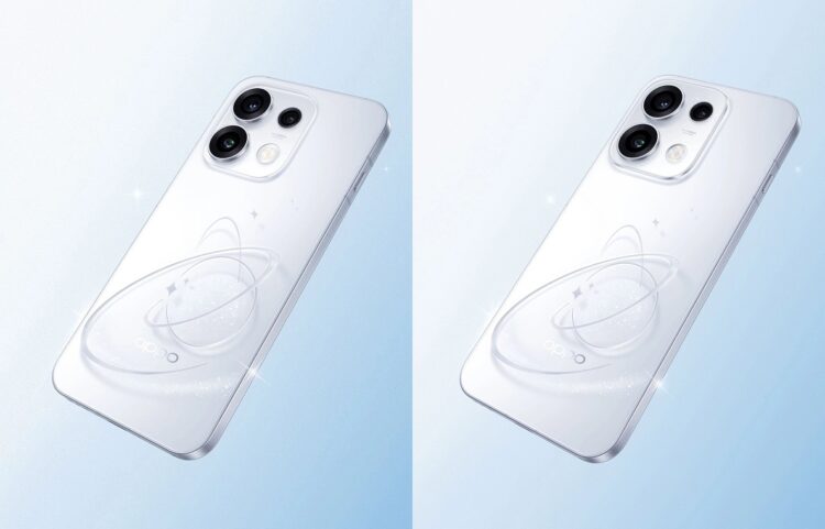 OPPO Reno 16 (слева) и Reno 16 Pro (справа). Изображение: OPPO. Фото.