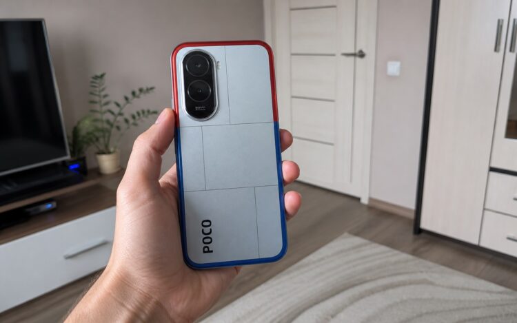 POCO M7 выглядит и ощущается дороже своей цены. Фото.