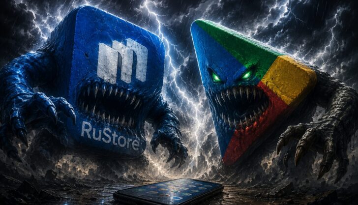 Что будет, если пользоваться RuStore и Google Play на одном телефоне — мой опыт за два года. Фото.