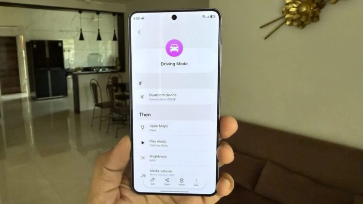 Специальный режим для водителей. Изображение: androidauthority.com. Фото.