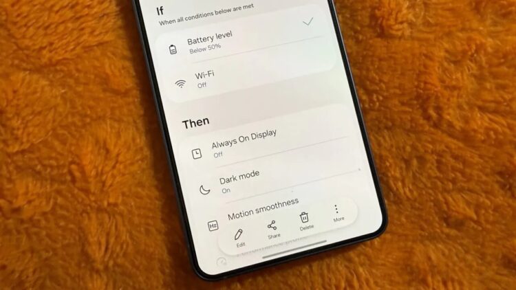 Сценарий для оптимальной экономии заряда. Изображение: androidauthority.com. Фото.