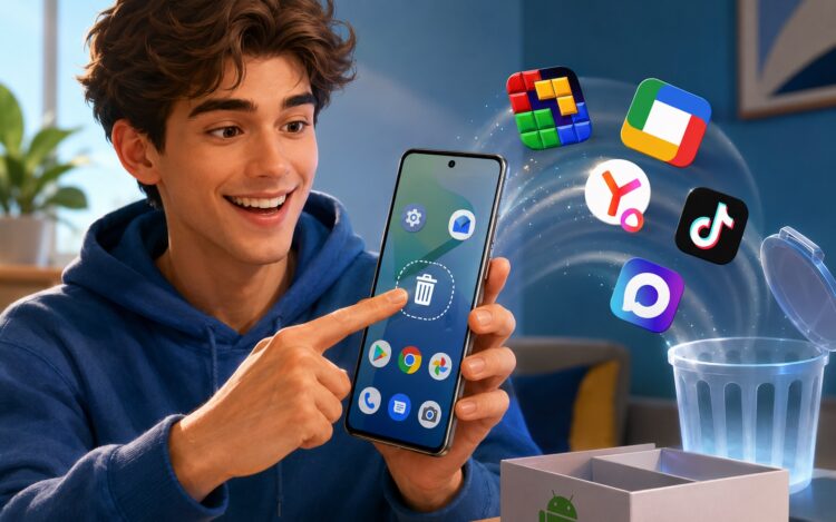Какие приложения я удаляю с Android-смартфона сразу после покупки. Фото.