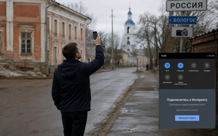 Проверил белые списки интернета на себе. Фото.