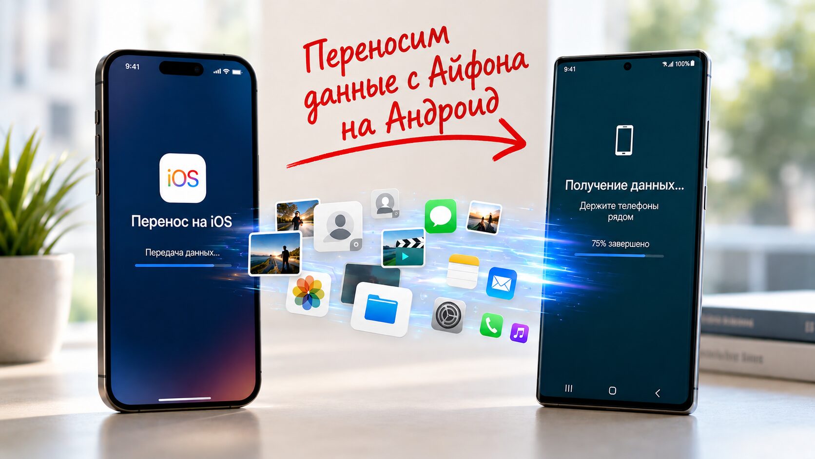 Google упростила перенос с iPhone на Android. Вот как все работает теперь