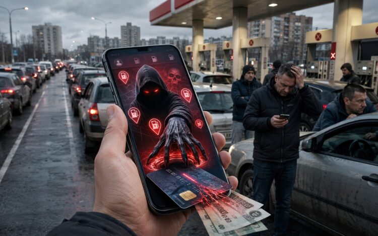 На дефиците топлива наживаются и мошенники. Фото.