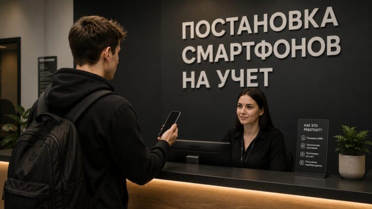 Пользователям не придется ставить телефон на учет вручную. Фото.
