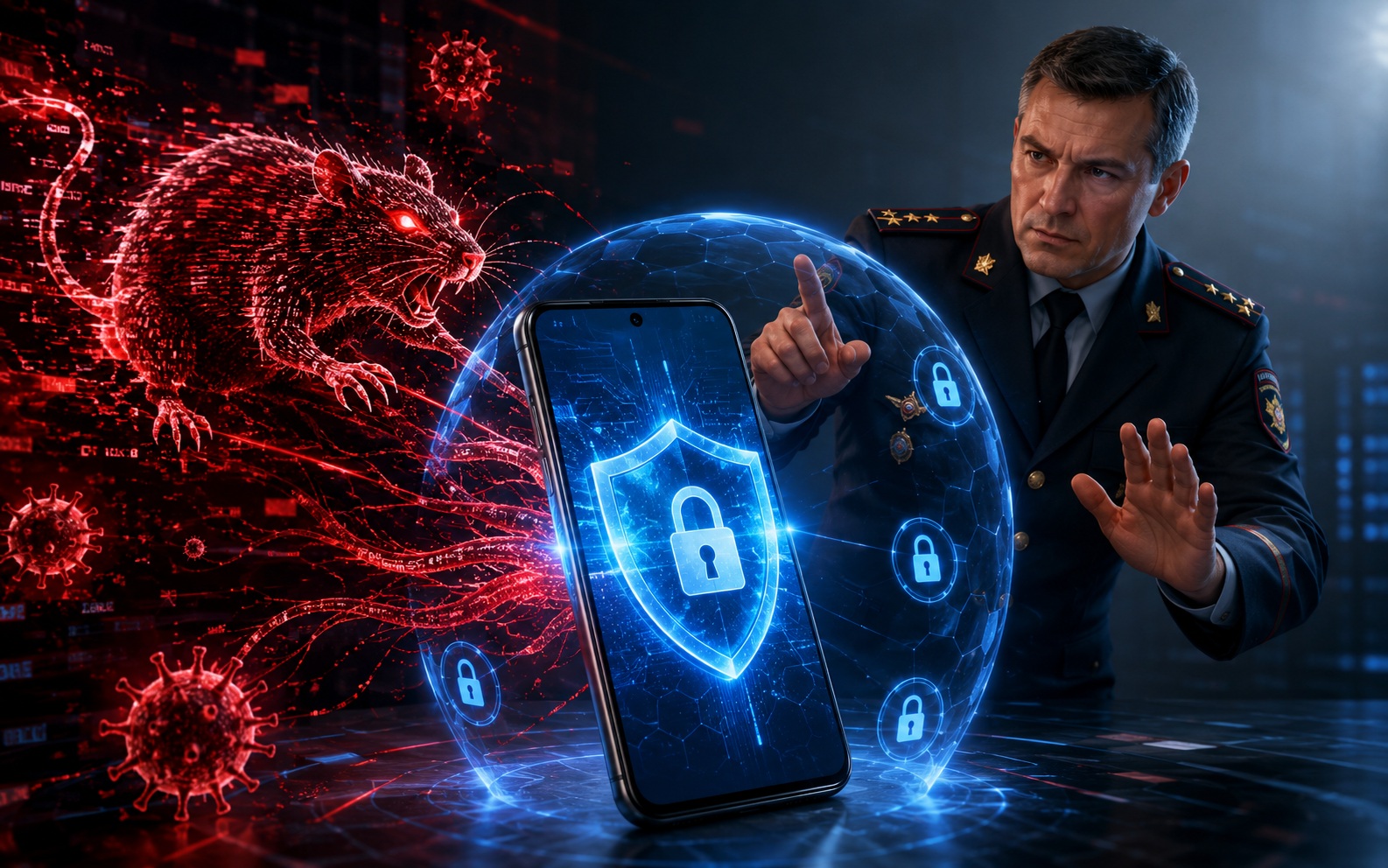 МВД России рассказало и новом вирусе Drama RAT — я спас Android по совету товарища майора