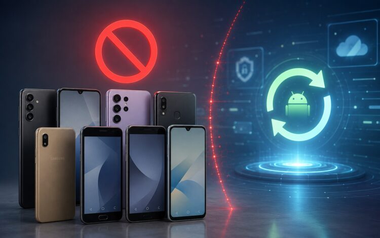Полный список Samsung без последнего обновления. Фото.