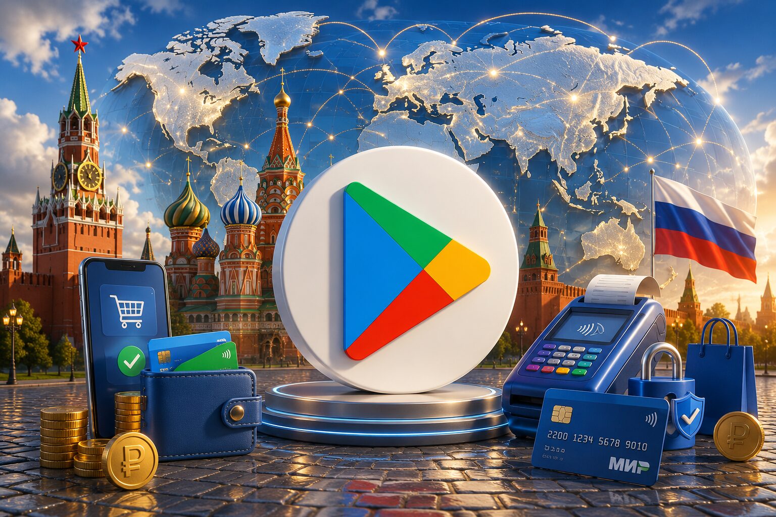 Google разрешает альтернативные способы оплаты в Google Play по всему миру. Даже в России