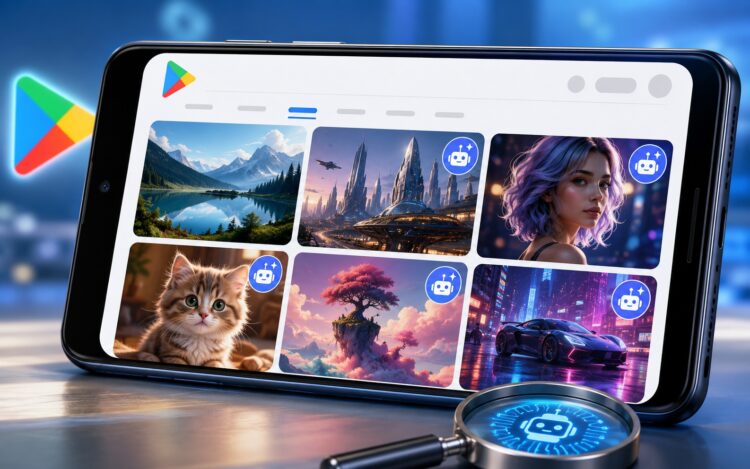 Теперь Google отмечает картинки, сделанные нейросетью. Фото.