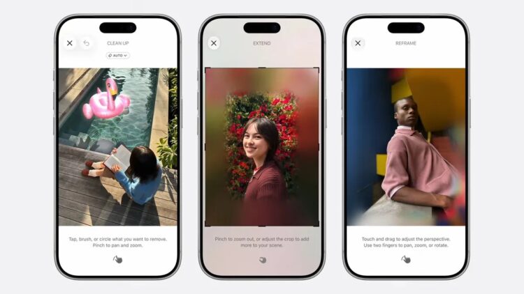 В iOS 27 можно менять ракурс фото уже после съёмки. Изображение: Apple. Фото.