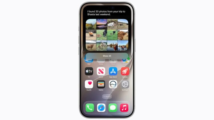 Только сейчас Siri получила функции Gemini. Фото.